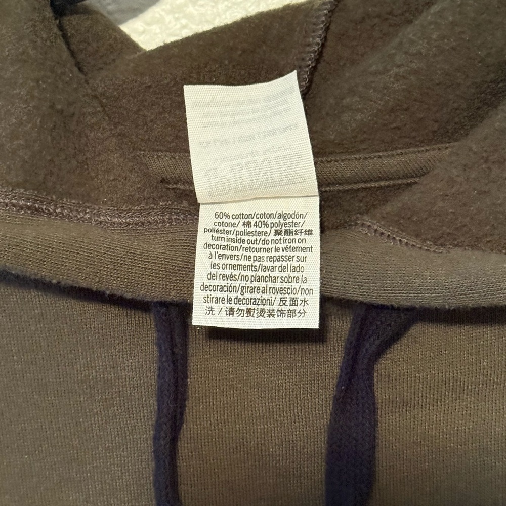 PINK Victoria’s Secret Olive Green Hoodie XSmall - Picture 3 of 8